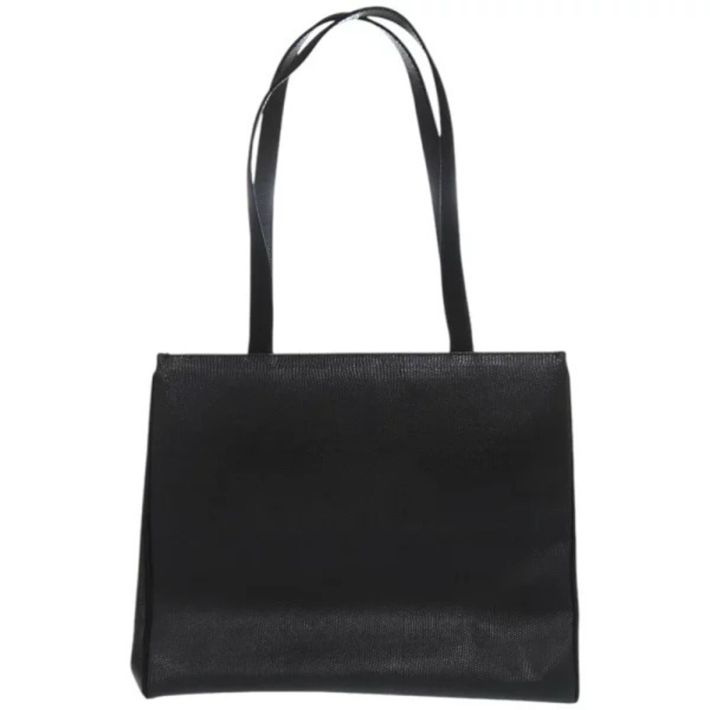 Salvatore Ferragamo Vara Rion Leather Black Tote Bag - Picture 2 of 6